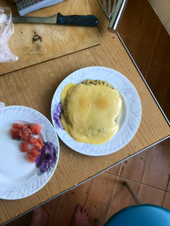 A picture of Oat pancake.