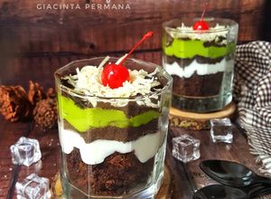 Foto resep Brownies dan vla Alpukat