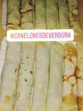 Canelones de verdura
