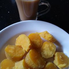A picture of Boiled Sweet Potato#localfoodcontest_Kisumu.