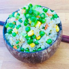 A picture of Vegetable Fried Rice.