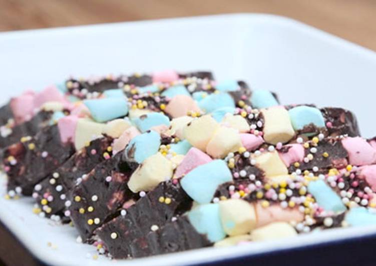 Recipe: Yummy Marshmallow lazy cake Recipe
