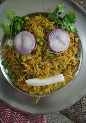 A picture of Veg Biryani.