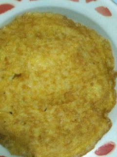 Foto resep Telur dadar nasi putih