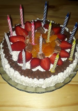 Una foto de Torta brownie a mi estilo