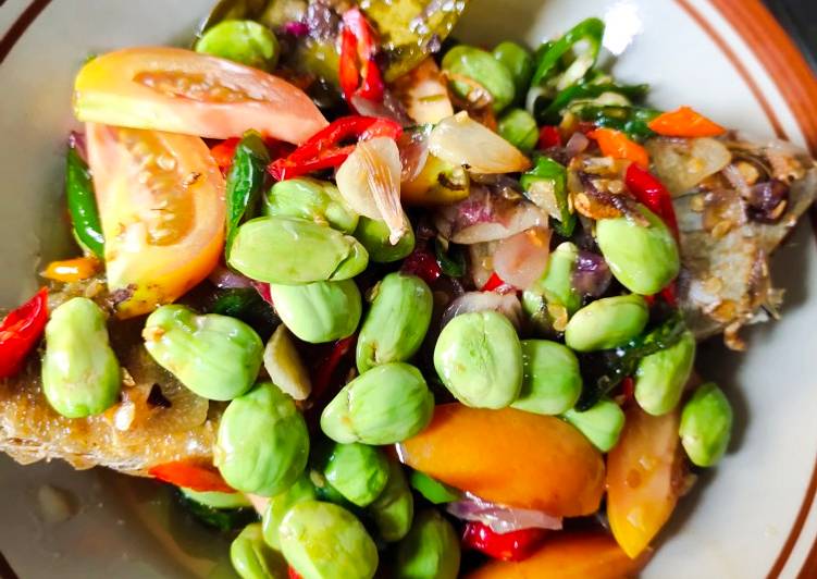 Resep Ikan asin peda mandi pete yang nikmat dan Mudah Dibuat