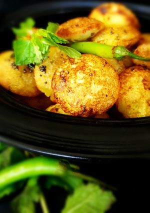 A picture of Veggie semolina appe.