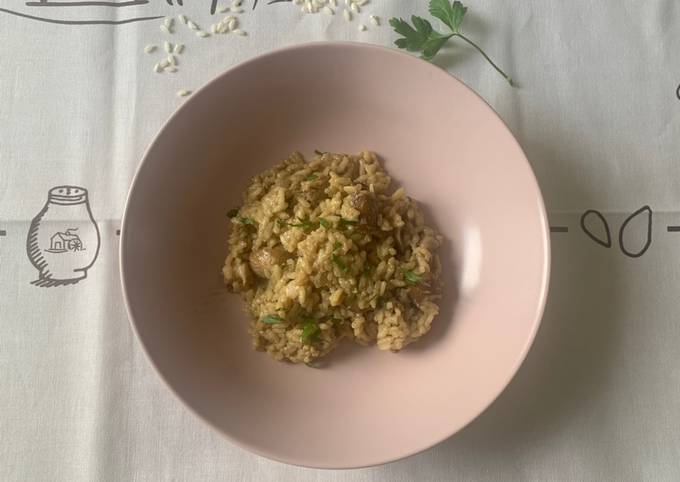 Modo più semplice a Fai  Veloce Risotto ai funghi porcini