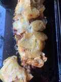 Rollito de papas y carne