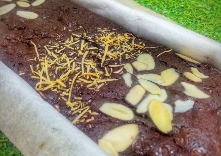 Brownis coklat panggang