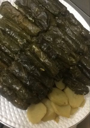 صورة لوصفة ورق عنب
