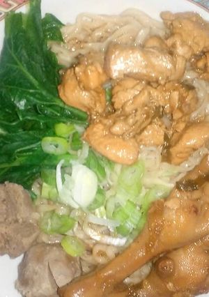Foto resep Mie ayam ceker rasa GM