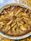 Apple Tart with Maple Sugar Flakes