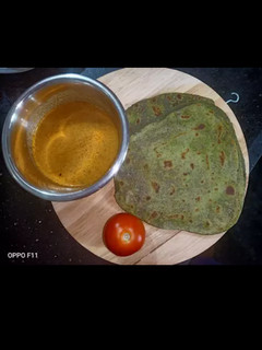 கிரீன் சப்பாத்தி (Green chappathi recipe in tamil) செய்முறை முக்கிய புகைப்படம்