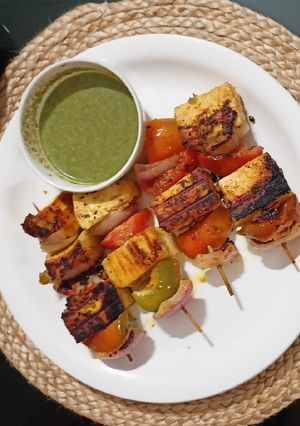 A picture of Paneer tikka.