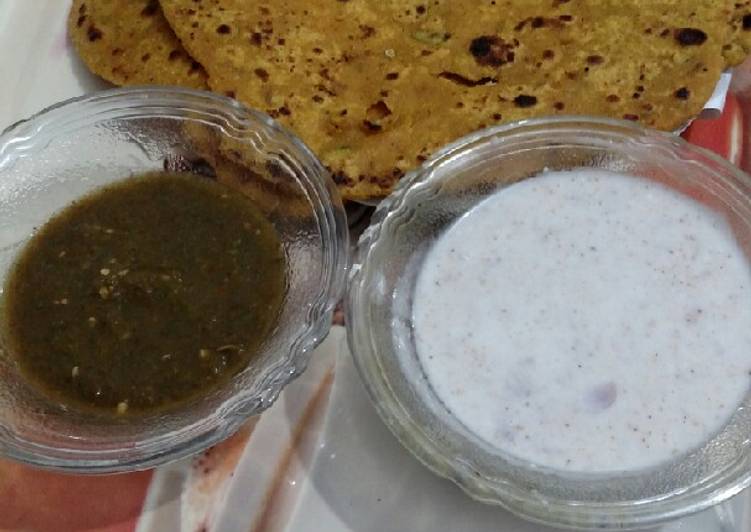 Recipe of Baisan ke parathe 👍