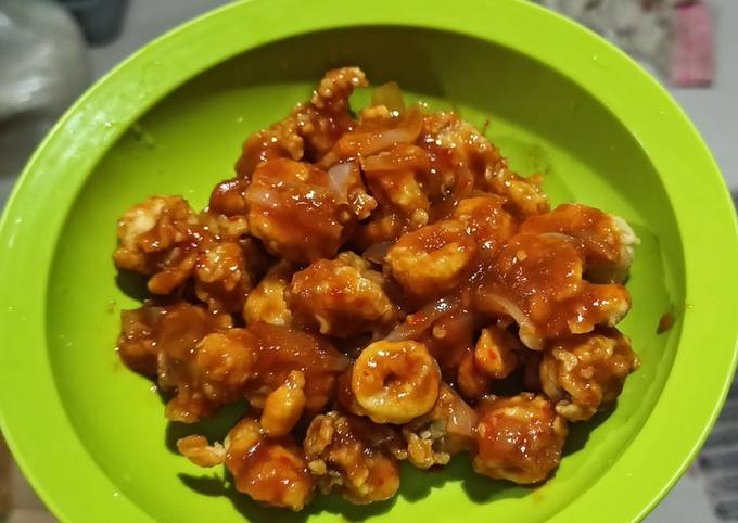 Resep Cumi Crispy Asam Manis Oleh MeydaMiiyda SaiioShie   Cookpad