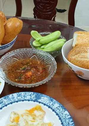 Hình của món Bò bít tết Vũng Tàu.
