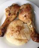 Đùi gà nướng mật ong