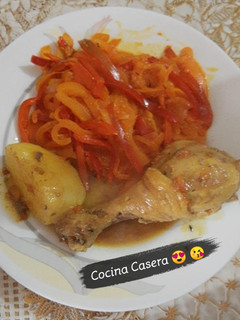 Una foto de Vegetales al vino 🤤🤩 (campo Florido de mi tía 😊)