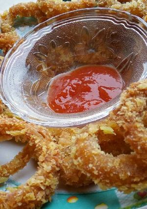 Foto resep Crispy Onion Rings
