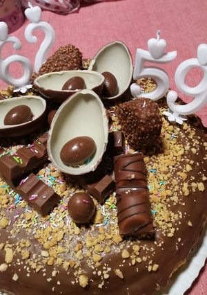 Kinder maxi king torta recept fotója