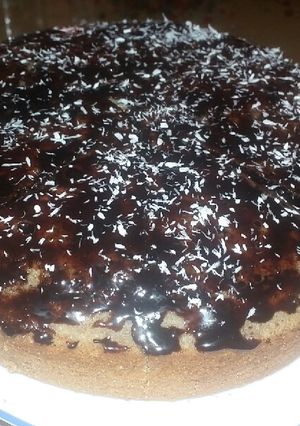 عکسی از دستور کیک قهوه قابلمه ای