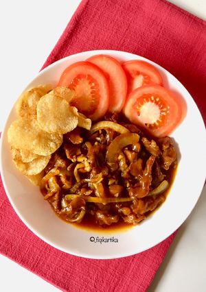 Foto resep Bistik Daging Sapi Iris