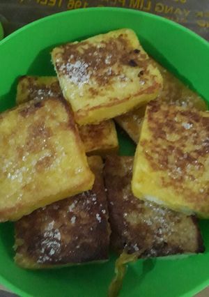 Foto resep Roti panggang telor