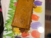 Una foto de flan facil