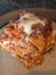 A picture of Lasagna.