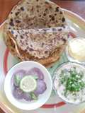 Stuffed white radish paratha (Punjabi mooli da paratha) 🧅🧄
