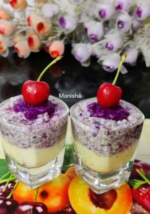 A picture of Jamun Kalakand Shots.