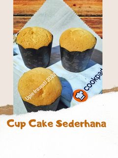 Foto resep Cup Cake Sederhana
