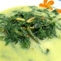 รูปของ Sayur Bobor (Kuah Santan) Daun Lembayung