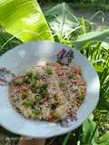 Jamur enoki pedas simpel