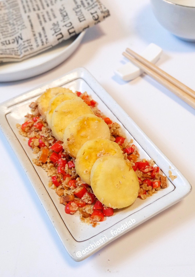 Foto resep Tofu Oat Cabe Garam
