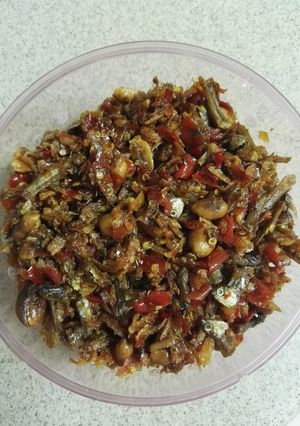Foto resep Balado TKK (Teri kentang kacang)