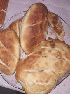 Una foto de Pan caseros, con y sin chicharrón