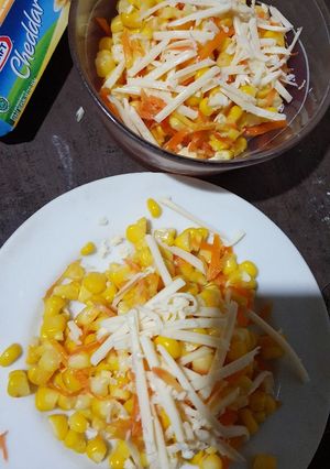 Foto resep Jasuketel(jagung susu keju wortel)