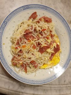 Foto resep Shirataki aglio olio