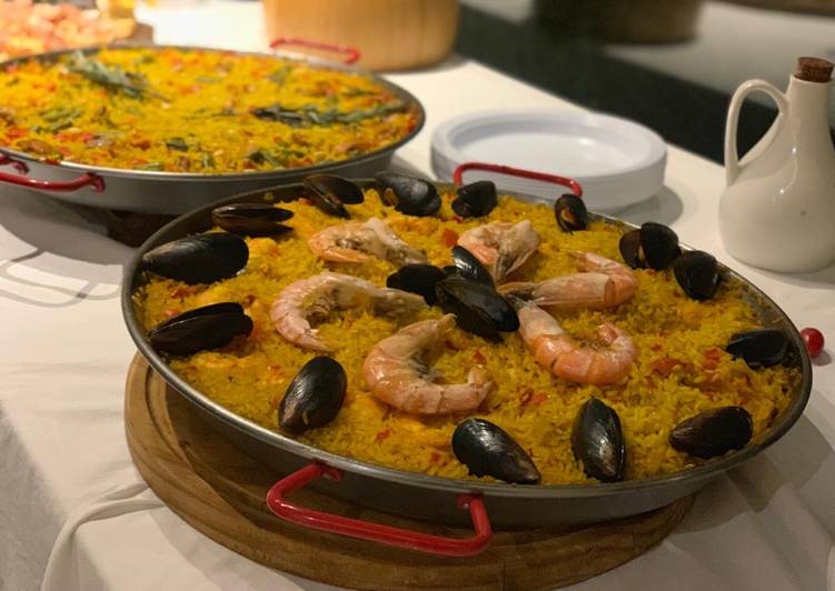 Paella de mariscos