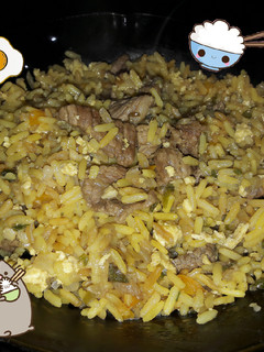 Una foto de Arroz frito chino (FÁCIL)