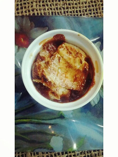 A picture of Caramel Bread Pudding.