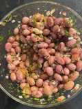 Ensalada de frijoles frescos