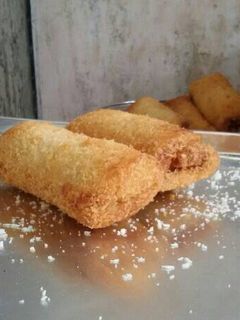 Foto resep Roti tawar goreng isi pisang coklat