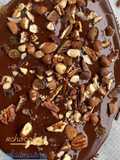 Mendiant au chocolat fruits secs