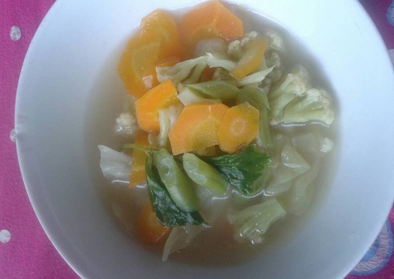 #Diet GM day 2 Sop Pembakar Lemak (makanan pendamping)