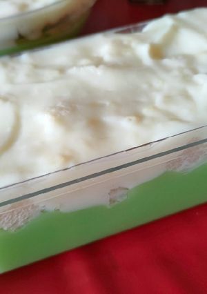 Foto resep Puding Roti Fla Vanila