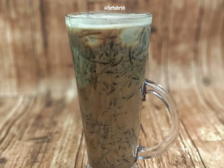 Langkah Gampang Menyiapkan Resep Es Cappucino Cincau yang Uenak Anti Ribet, Bikin Ngiler